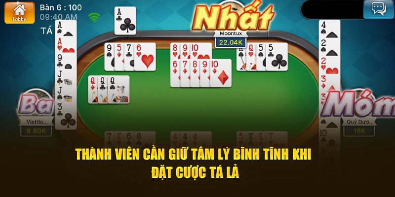 Tâm lý khi chơi Tá Lả Online